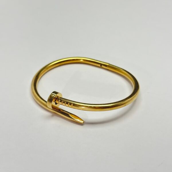 C005 Brutalist Nail Cuff Bracelet