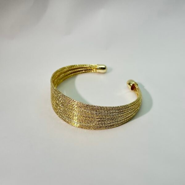 C003 Lumière Tressé Cuff Bracelet