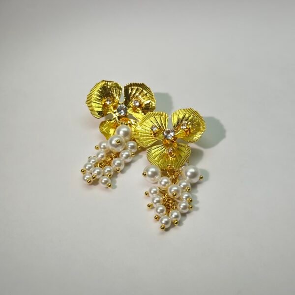 A012 Petal Cascade Earrings