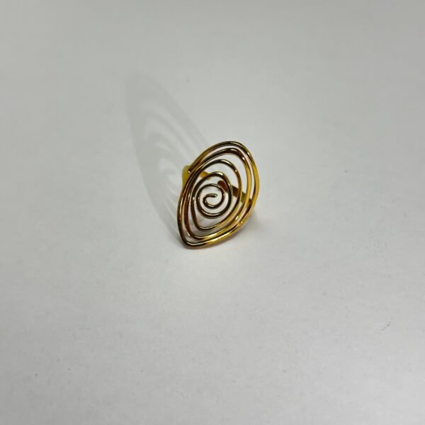 B002 Eclipse Helix Statement Ring